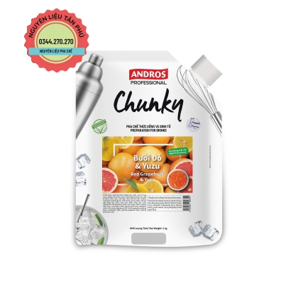 Chunky Bưởi Đỏ Yuzu 1KG