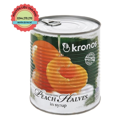 Đào ngâm Kronos 820g