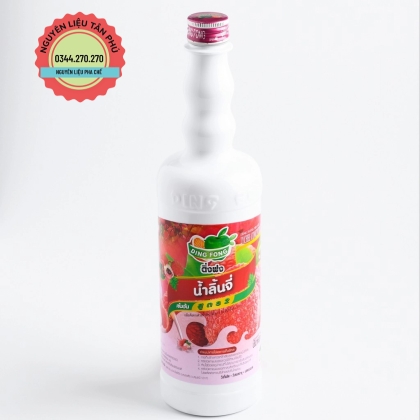Siro Dingfong Chai 760ml - Vải