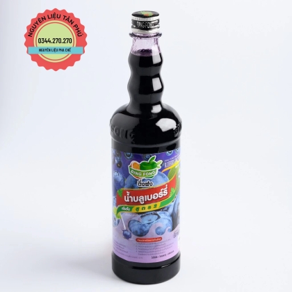 Siro Dingfong Chai 760ml - Việt Quất