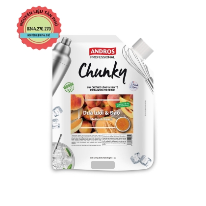 Chunky Andros Dưa Lưới Đào 1KG