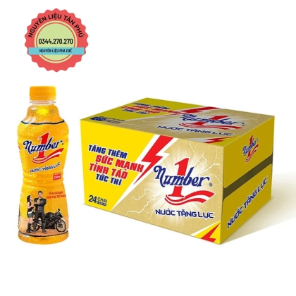 Nước Tăng Lực Number One Vàng - Thùng 24 Chai