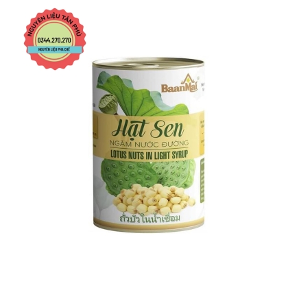 Hạt Sen Ngâm Đường Baan Mai 560gr