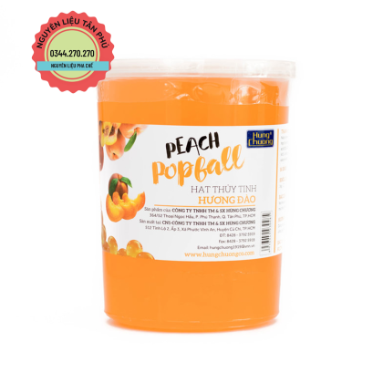 Hạt Thủy Tinh Hùng Chương Đào 1Kg