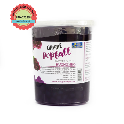 Hạt Thủy Tinh Hùng Chương Nho 1Kg