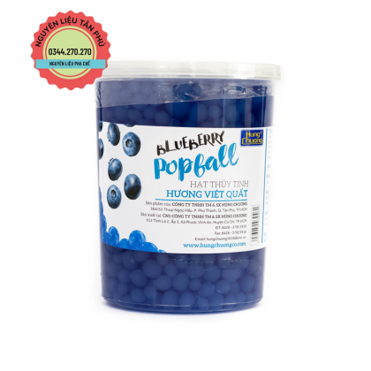 Hạt Thủy Tinh Hùng Chương Việt Quất 1Kg