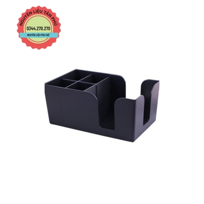 Khay Đựng Ống Hút Chữ Nhật