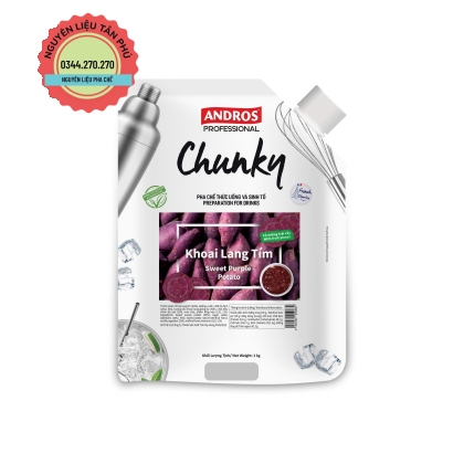 Chunky Andros Khoai Lang Tím 1KG