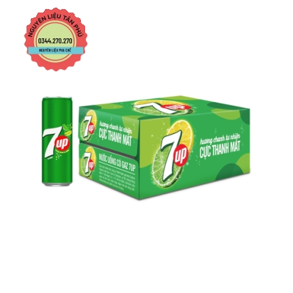 Nước 7 Up Lon Việt - Thùng 24 Lon