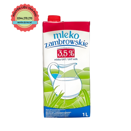 Sữa tươi nguyên kem Mleko Zambrowskie - Hộp 1L