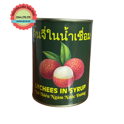 Vải ngâm tem xanh (565g)