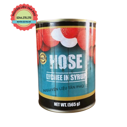 Vải ngâm nước đường Hose 565gr