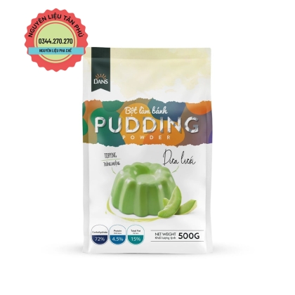 Bột Pudding Dans Dưa Lưới 500Gr