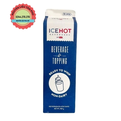 Kem Béo Pha Chế Ontop ICEHOT Hộp 907g