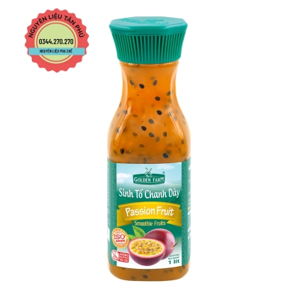 Sinh Tố Chanh Dây Golden Farm 1L Có Hạt