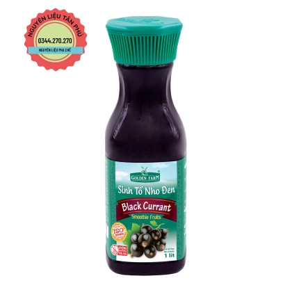 Sinh Tố Nho Đen Golden Farm 1L