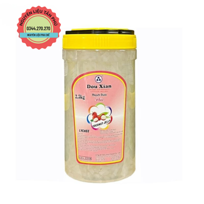 Thạch Dừa Vải Dou Xian 2,5kg