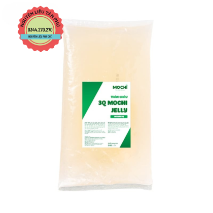 Trân Châu 3Q Mochi Jelly Nguyên Vị 2Kg Chất Lượng