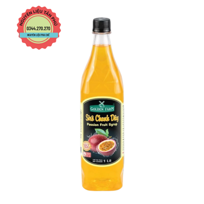 Syrup Golden Farm 1L Chanh Dây