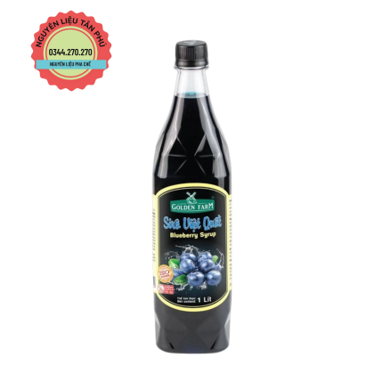 Syrup Golden Farm 1L Việt Quất