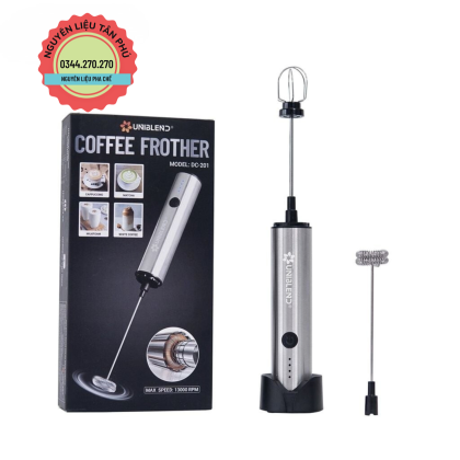 Máy Tạo Bọt Sạc Điện Uniblend DC 201