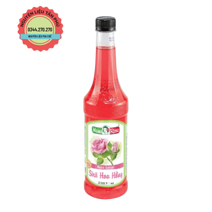 Sirô Mama Rosa 700ml Hoa Hồng