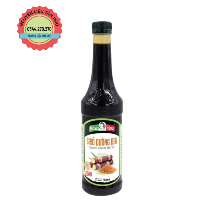 Sirô Mama Rosa 700ml Đường Đen