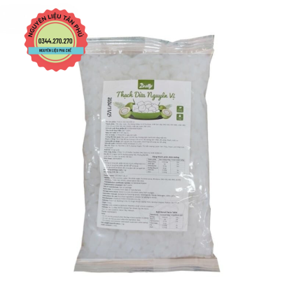 Thạch Dừa Nguyên Vị Zestly 1kg