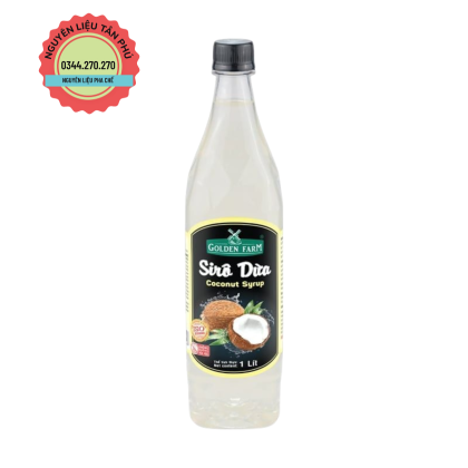 Syrup Golden Farm 1L Dừa