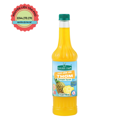 Syrup Goldenfarm Đậm Đặc 700ml Đủ Loại