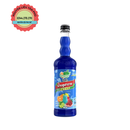 Syrup Thái Lan Ding Fong Bluehawai 750ml
