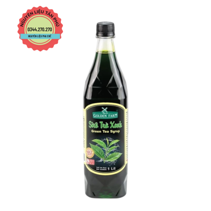Syrup Golden Farm 1L Trà Xanh