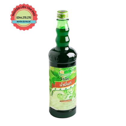 Syrup Thái Lan Ding Fong Bạc Hà 750ml