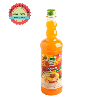 Siro Dingfong Chai 760ml - Đào