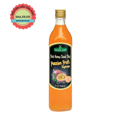 Syrup Golden Farm Chanh Dây 520ml