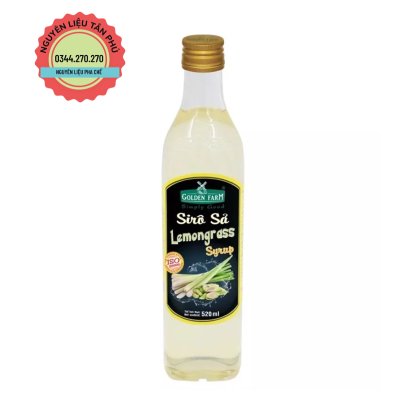 Syrup Golden Farm Sả 520ml