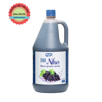 Syrup Nho GTP 1.9L