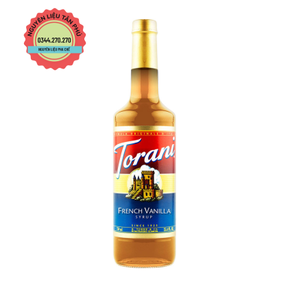 Syrup Torani French Vanilla 750ml
