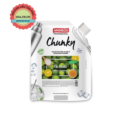 Chunky Andros Tắc Muối 1KG