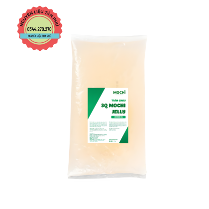 Trân Châu 3Q Mochi jelly nguyên vị 2kg