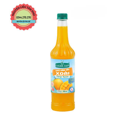 Syrup Goldenfarm Đậm Đặc Xoài 700ml