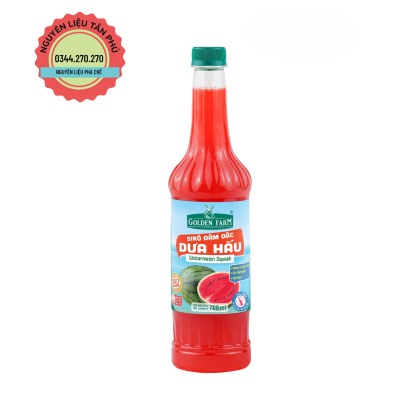 Syrup Goldenfarm Đậm Đặc Dưa Hấu 700ml
