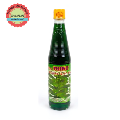 Siro Trinh chai 600ml - BẠC HÀ