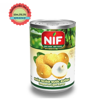 Nhãn Ngâm Nước Đường NIF 565g