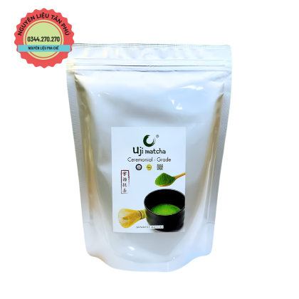 Bột Trà Xanh Matcha Uji Nhật Bản Ceremonial Grade Nguyên Chất 500g