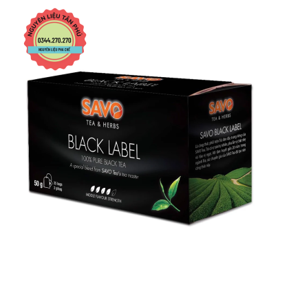 Trà Savo Trà Đen Black Label 50g