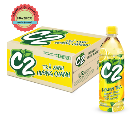 Nước Trà Xanh C2 435ml - Thùng 24 Chai