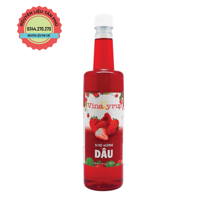 Vina Syrup Dâu 750ml