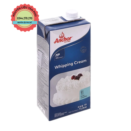 Kem Whipping Cream Anchor 1L