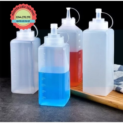 Bình Đựng Siro Shot Đủ Loại